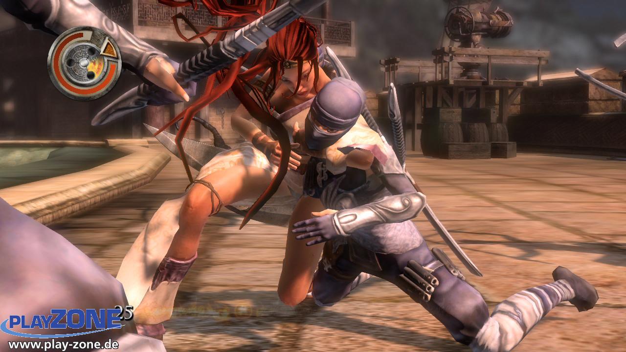 [03/09/2007] Nariko aus Heavenly Sword ist ebenfalls in den Schatten gefallen als zweite Geige von Kratos aus God of War. Die rot-weiß gekleidete Kriegerin war letztendlich doch nur ein Lückenfüller bis zum Erscheinen von God of War 3.