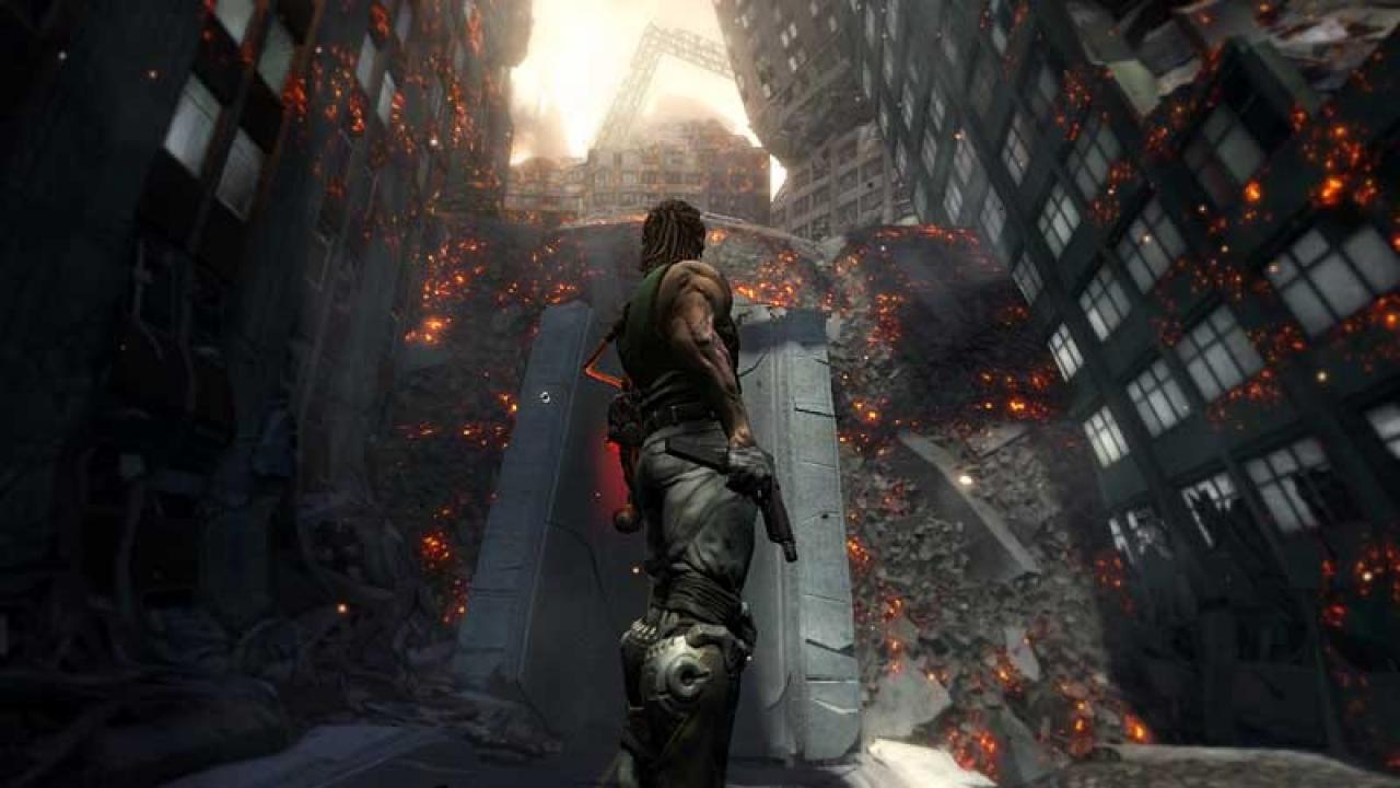 [19/10/2007] Levelersatzstücke, zu knappe Munition, ständig gleiches Auftragsmuster und meist Abwechslungs-Armut - es gibt zig weitere Gründe, wieso Bionic Commando nicht zu empfehlen ist. Wenn wir schon dabei sind: Die Texturen sind matschig und die Gegner feuern auch munter durch unsere Deckung.
