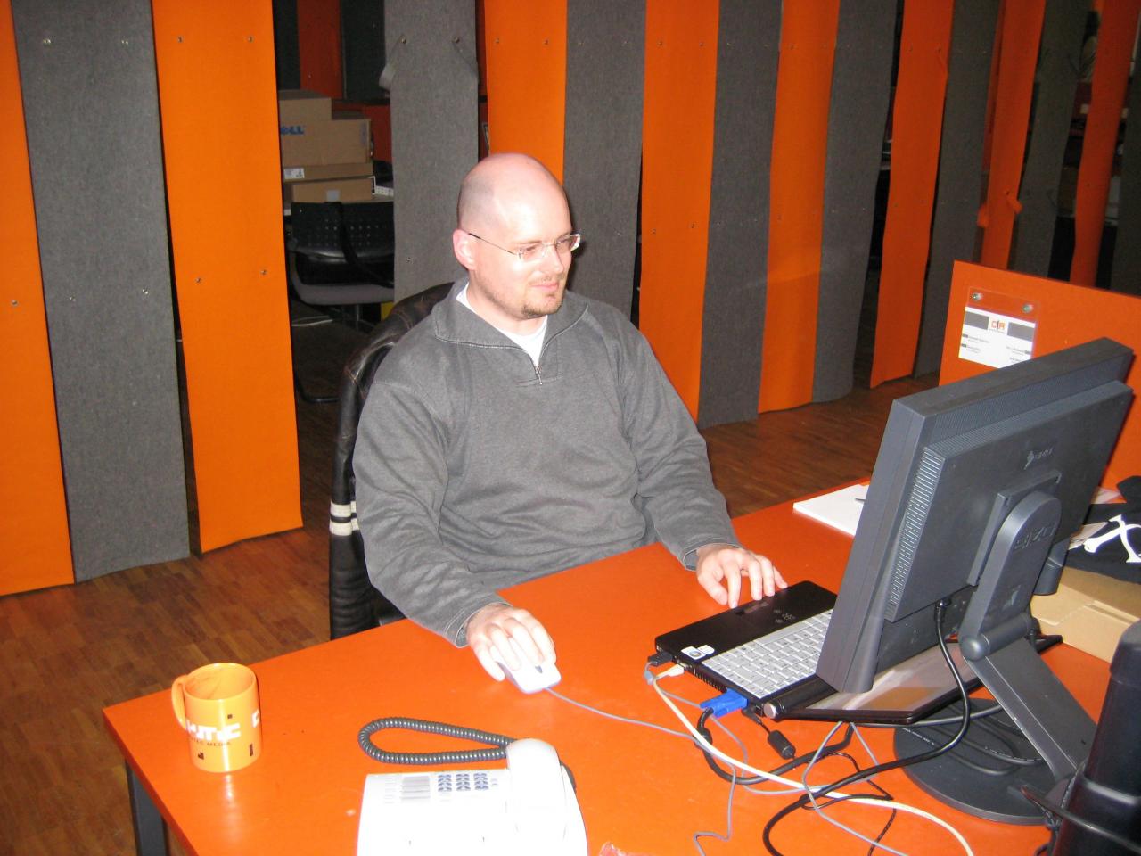 [12/10/2007] Florian Stangl, der Cynamite-Godfather