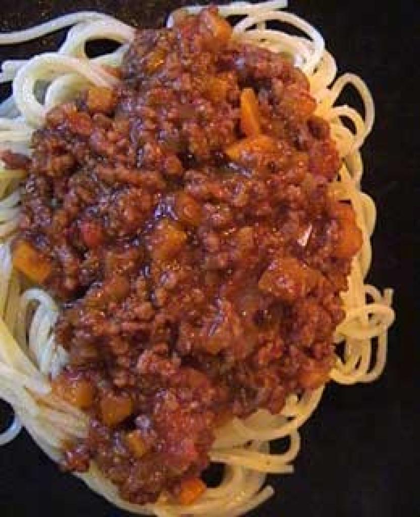 [30/11/2007] Spaghetti Bolognese