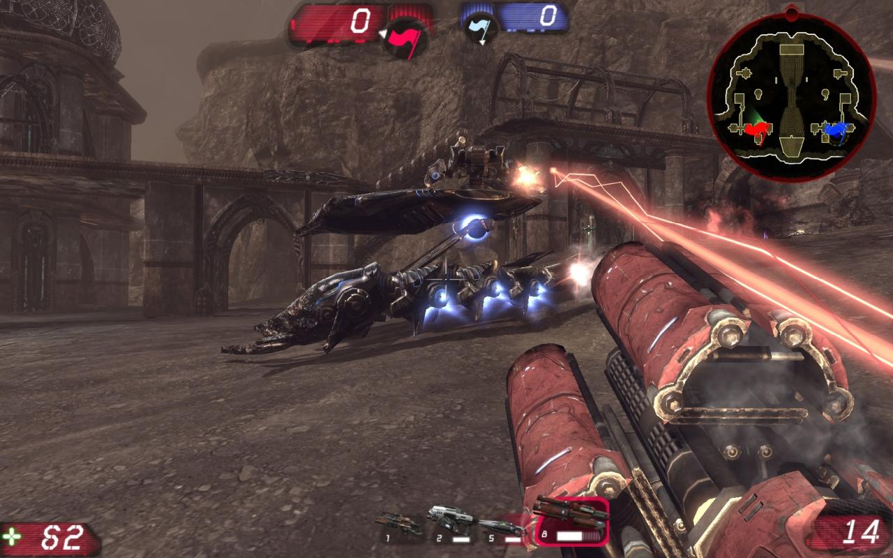 [09/11/2007] Der Würgereflex tritt ein, sobald wir in einem Spiel wie Unreal Tournament 3 schon zum vierten Mal direkt nach dem Respawn umgelegt werden. Sucht euch ein Hobby, Freunde!