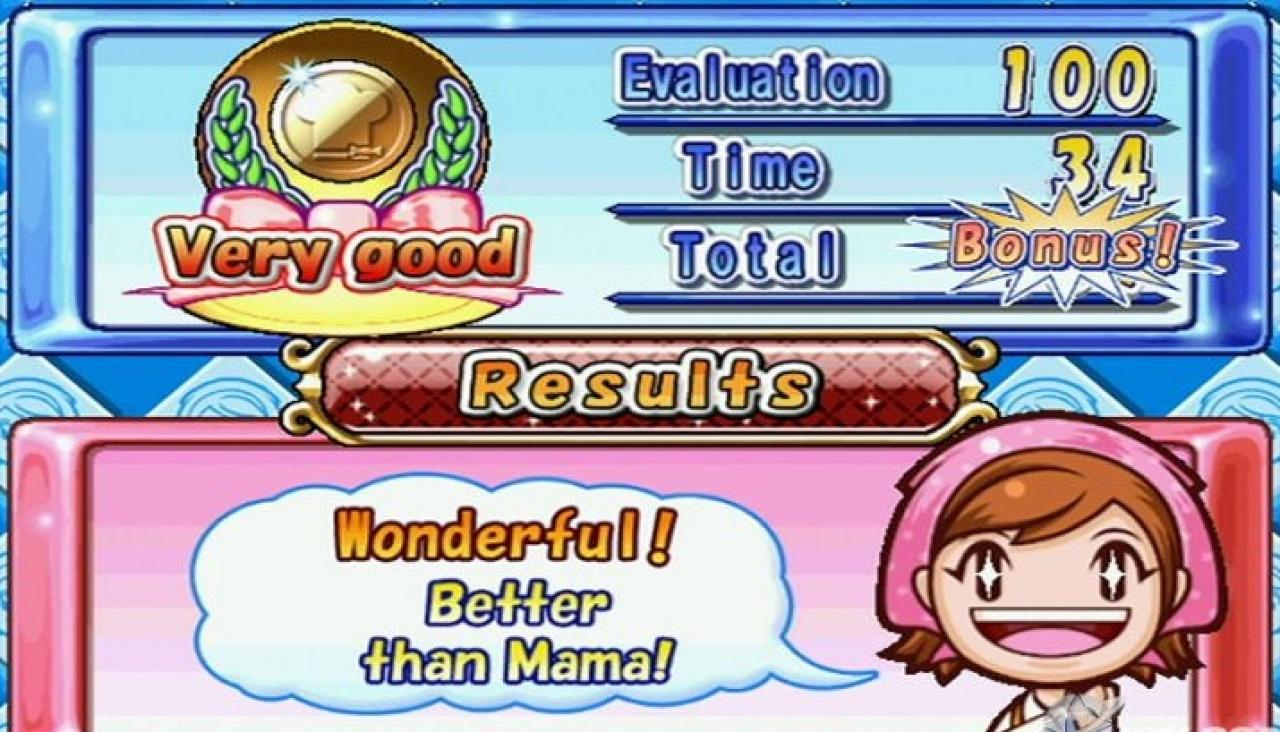 [31/01/2008] In Cooking Mama wird uns direkt beigebracht, wie wir genau wie Mama kochen können oder wenigstens -wie Nintendo denkt- dass unsere Mütter kochen können.