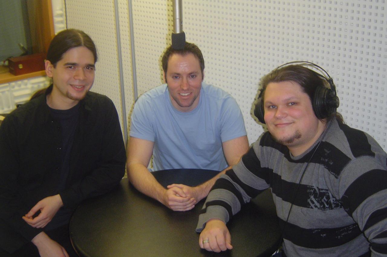 [17/01/2008] Michael Zeis (SFT), Andreas Szedlak (Cynamite), Simon Fistrich (Cynamite)