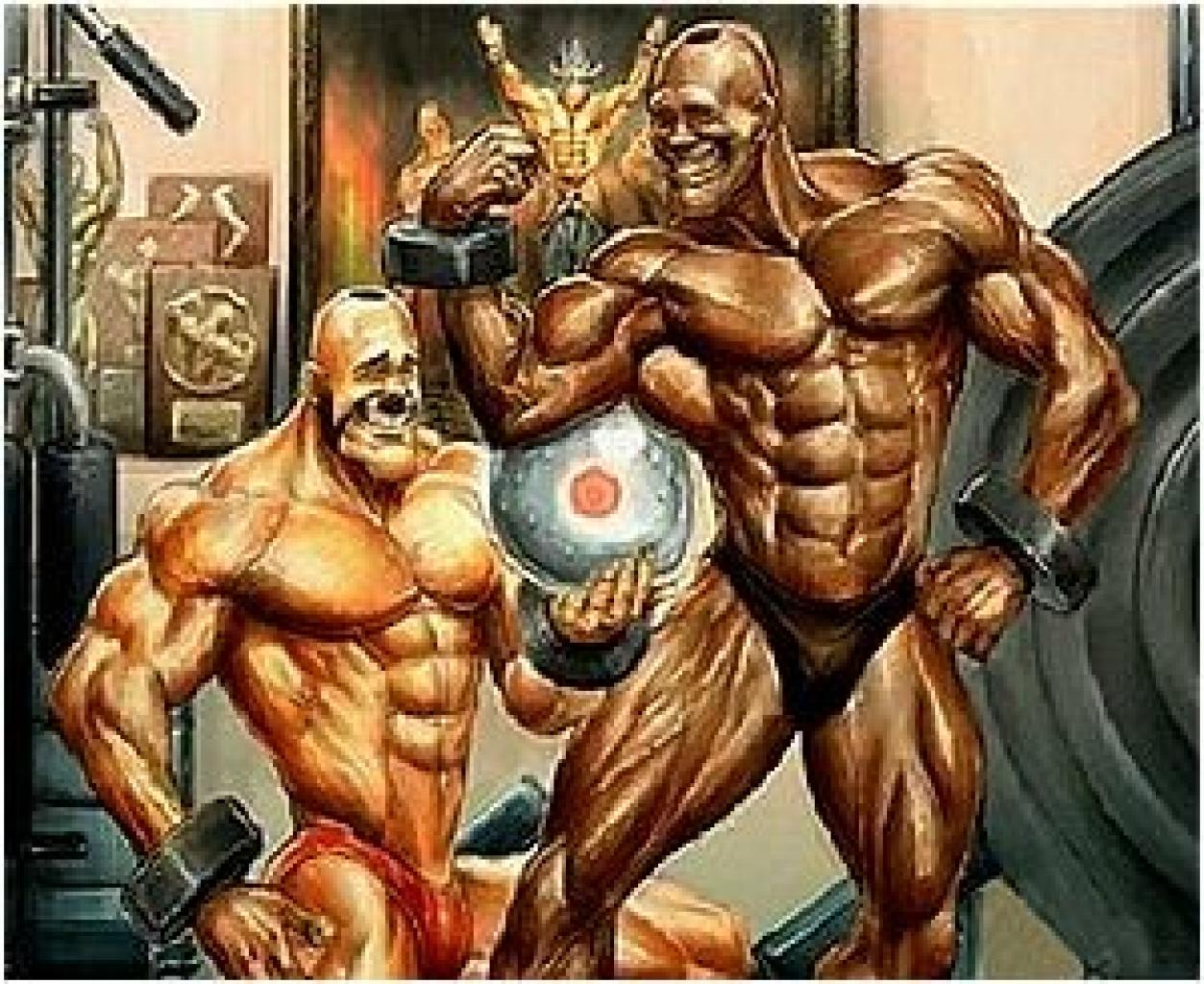 [11/02/2008] Samson, Adon und ihr Freund, das heilige Protein.