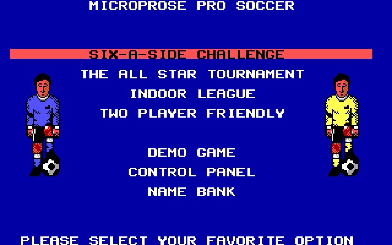 [14/03/2008] Microprose Soccer (Quelle: mobygames.com)