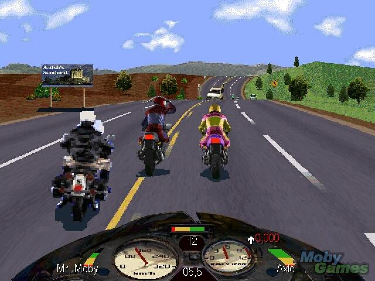 [26/04/2008] Auf den Straßen von Road Rash geht es harsch zu: Ob Schläge und Tritte oder der Einsatz von Ketten - jedes Mittel ist recht, um das Rennen zu gewinnen. Der Klassiker aus dem Jahre 1991 wurde im Laufe der Zeit viele Male neu aufgelegt und erscheint bald wieder mit aktueller Grafik. Das Studio Dark Seas arbeitet aktuell an einem inoffiziellen Nachfolger, der Road Redemption heißt und im November 2014 an den Start gehen soll.