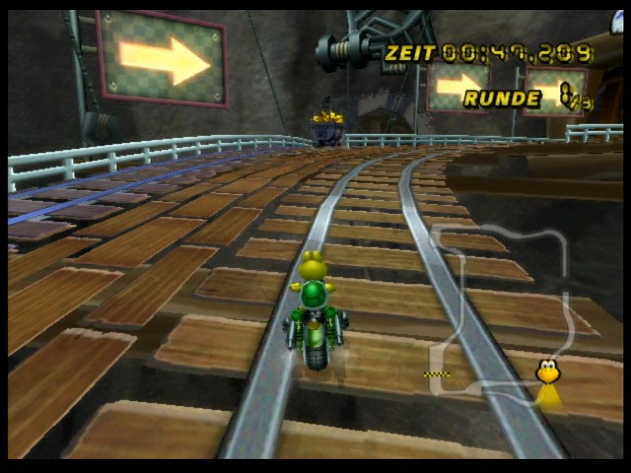 [28/04/2008] Sollte der Feierabend doch mal eher langweilig ausfallen, schnappen wir uns den Controller und drehen die eine oder andere Runde in Mario Kart. Und wenn man nicht gerade alle Strecken im Cup auswählt, sollte eine Session nicht länger als 20 Minuten dauern. Passt!