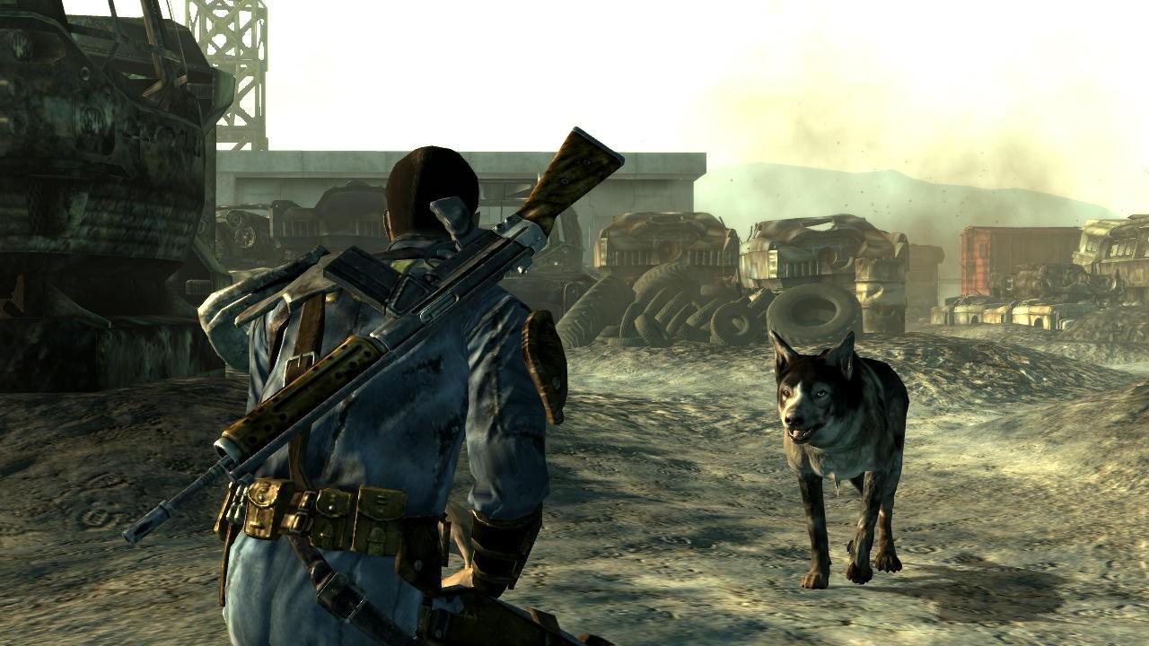 [22/04/2008] Der gute alte Dogmeat aus der Fallout-Reihe war schon im ersten Teil dabei. Zwar haben wir uns damals darüber gewundert, wie viel der gute Junge wegstecken kann - er war aber immer ein treuer Begleiter. (1)