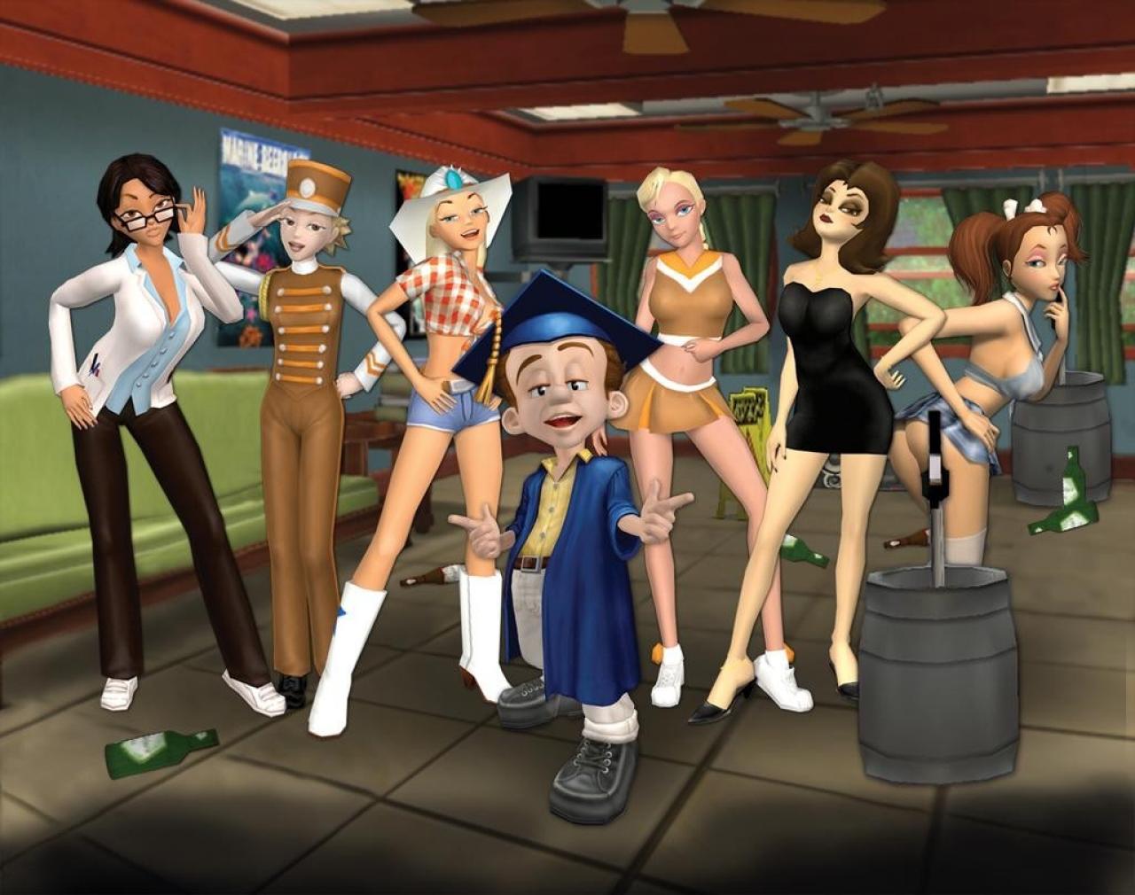 [11/04/2008] Leisure Suit Larry: Magna cum Laude - Auf die eindeutige Zweideutigkeit des Titels wollen wir an dieser Stelle nicht näher eingehen. Auf jeden Fall spielt das Adventure während der College-Jahre und passt somit wunderbar in unsere Galerie. Mehr gibt es dazu nicht zu sagen. Aber dieser Titel...