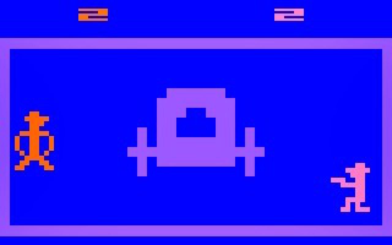 [23/05/2008] Outlaw: Das Actionspiel im Western-Setting mit Pong-Anleihen. Trotzdem eindeutig mehr Action- als Sportspiel.