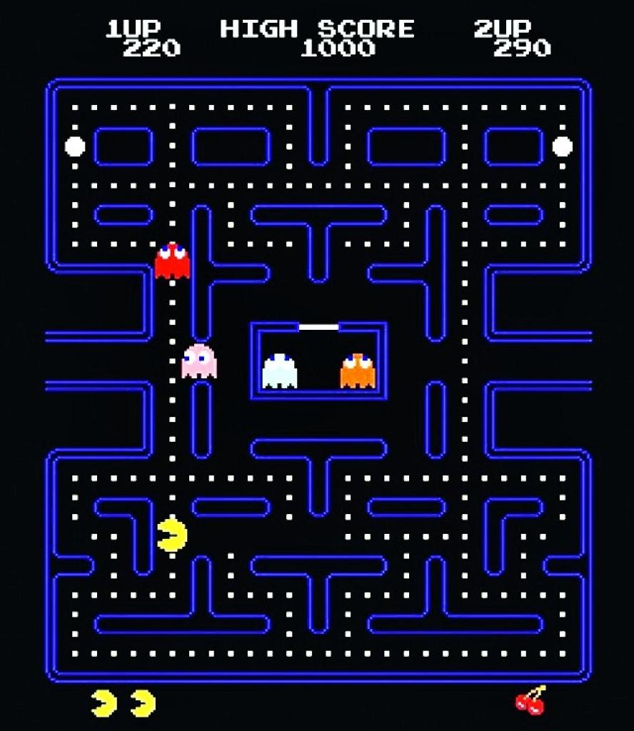 [23/05/2008] Pac-man: Simples, aber sehr suchterzeugendes Spielkonzept, das so einschlägt, dass es einer ganzen Generation einen Namen verpasst.