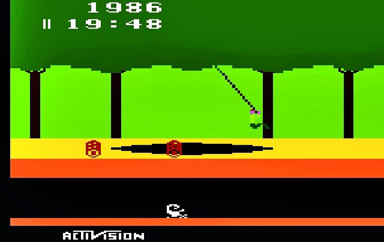 [23/05/2008] Pitfall war eines der ersten Jump & Run-Spiele.