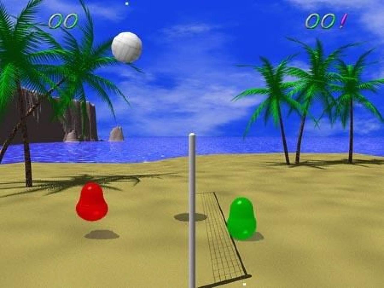 [23/06/2008] Platz 7: Mit den Wackelpudding-Verschnitten in Blobby Volley tretet ihr gegen andere Sportskanonen an. Das Downloadspiel ist sehr beliebt und die quietschbunten Glibbermännchen sorgen für optische Abwechslung zu anderen Sportspielen.