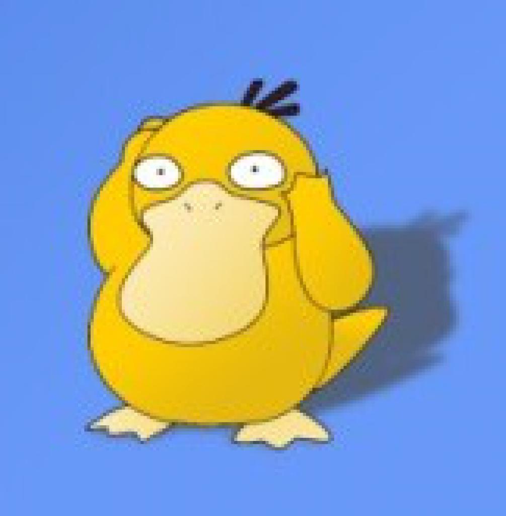 [23/06/2008] Platz 10: Enton gehört nicht gerade zu den hellsten Geschöpfen der Pokémon-Welt, trotzdem hat die Psychoente mit den chronischen Kopfschmerzen eine treue Fanbasis. Vor allem durch die Fernsehserie lernten Zuschauer die wasserscheue Ente kennen und lieben!