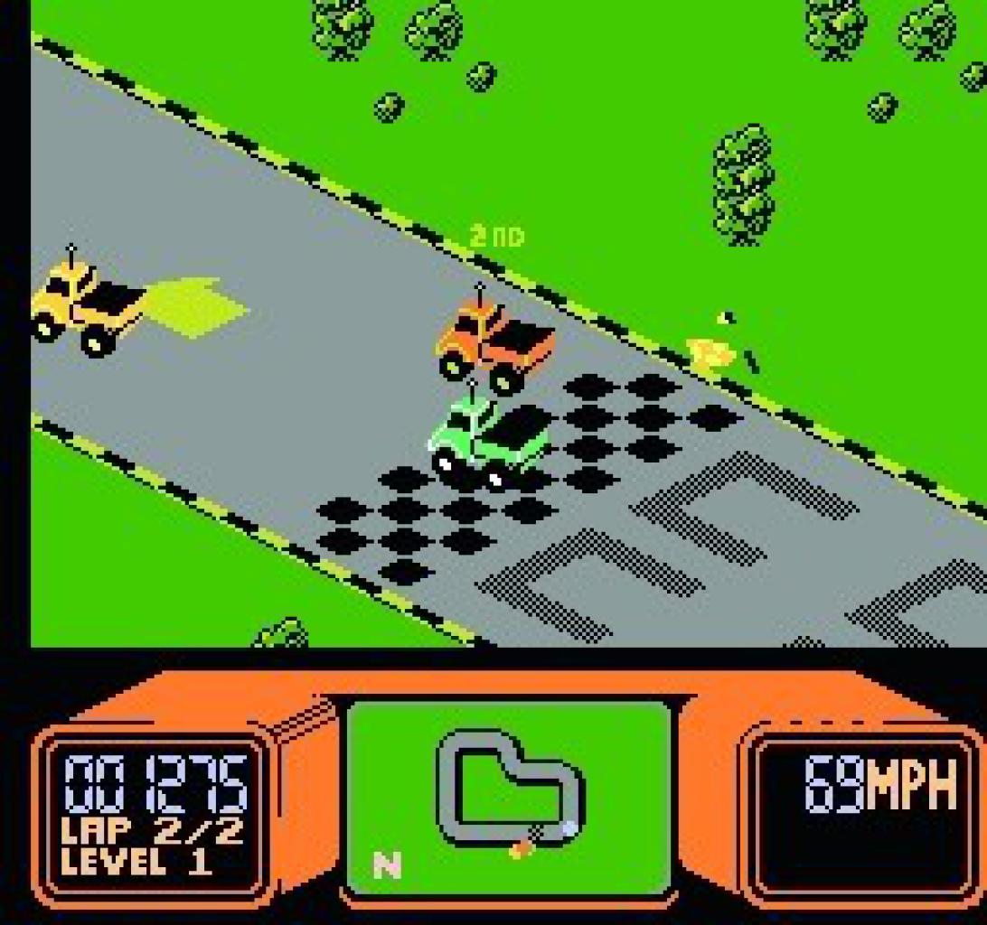 [13/06/2008] RC Pro Am: Der erste Fun-Racer der Videospielgeschichte kommt von Rare. Nintendo lässt sich davon für Super Mario Kart inspirieren.