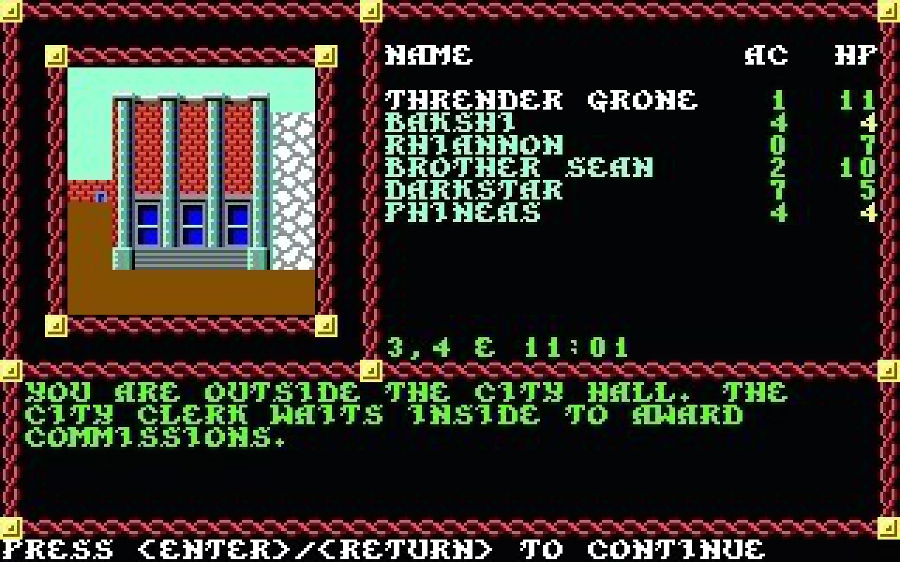 [13/06/2008] Pool Of Radiance: Das Taktik-Rollenspiel stellt das Genre seinerzeit auf den Kopf und ebnet den Weg für weitere Gold-Box-Spiele.