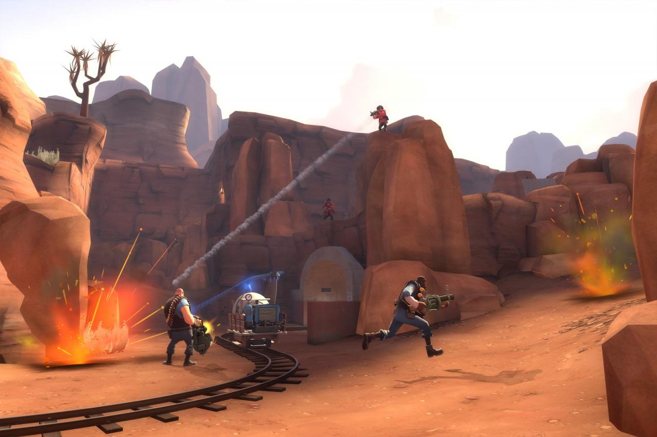 [15/08/2008] Team Fortress 2 - Ein durchgeknallter Multiplayer-Shooter mit toller Grafik, tollem Gameplay und obendrein noch kostenlos spielbar? Klar, dass hier tausende User hängen bleiben.
