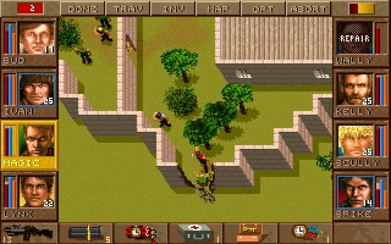 [29/09/2008] Der PC-Hit Jagged Alliance - kein Strategie-, sondern ein Taktikspiel.