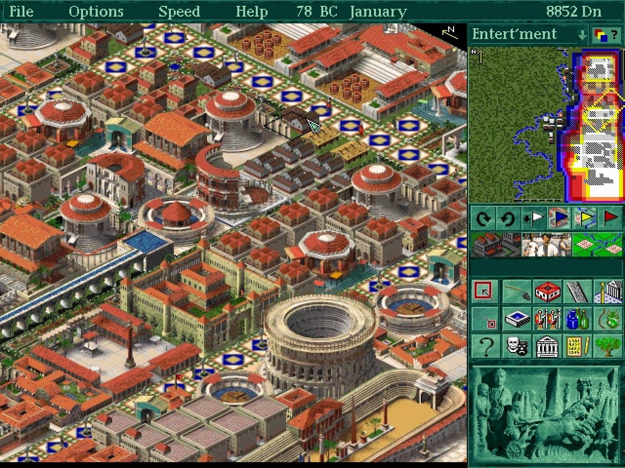 [29/09/2008] Platz 45 mit 0,2 Prozent der Stimmen: Caesar II (1995)