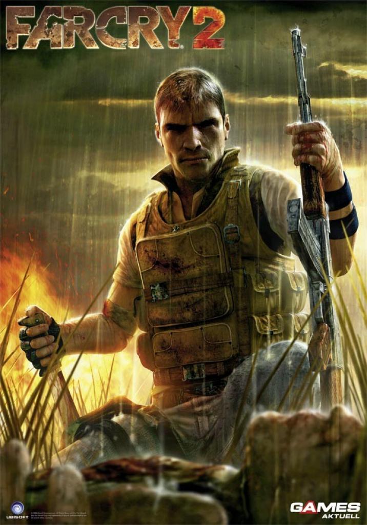 [12/09/2008] Far Cry 2: Riesenposter in Games Aktuell 10/08 (jetzt am Kiosk)