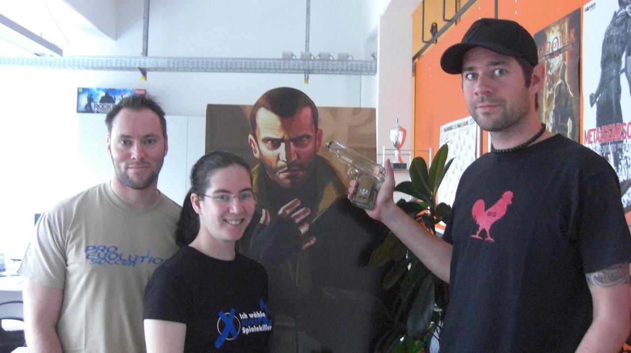 [25/09/2008] Andy, Sabrina, Niko und Markus (v.l.n.r.)