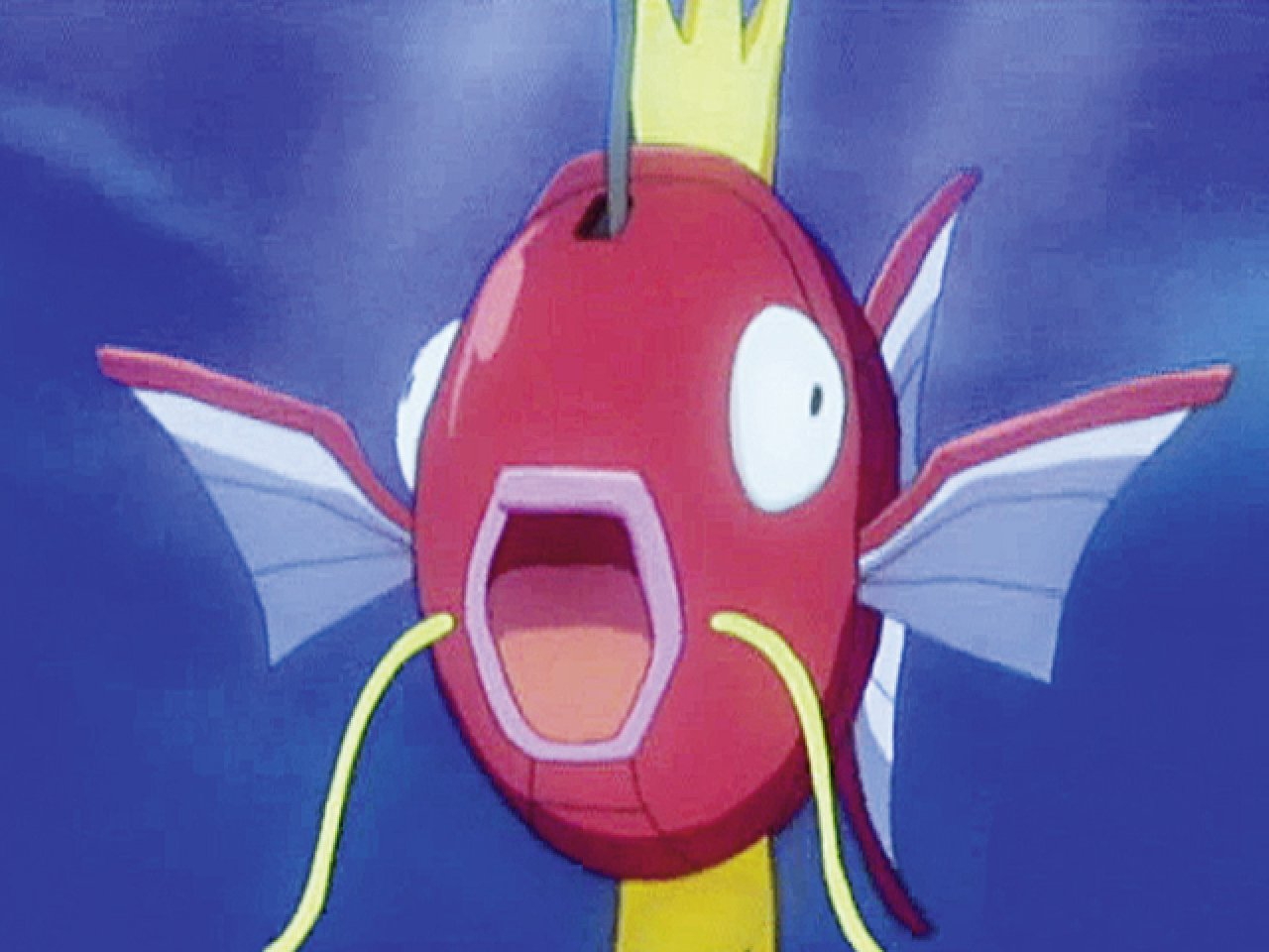 [10/10/2008] Vermutlich gibt es den einen oder anderen Pokémon-Fan, der vernarrt in diesen Fisch ist. Jedoch wissen wir alle, dass Karpador das wirklich lahmste und zugleich unnützeste Pokémon in der Historie ist. Das Können dieses orangefarbenen Meeresbewohners beschränkt sich auf die populäre Attacke 