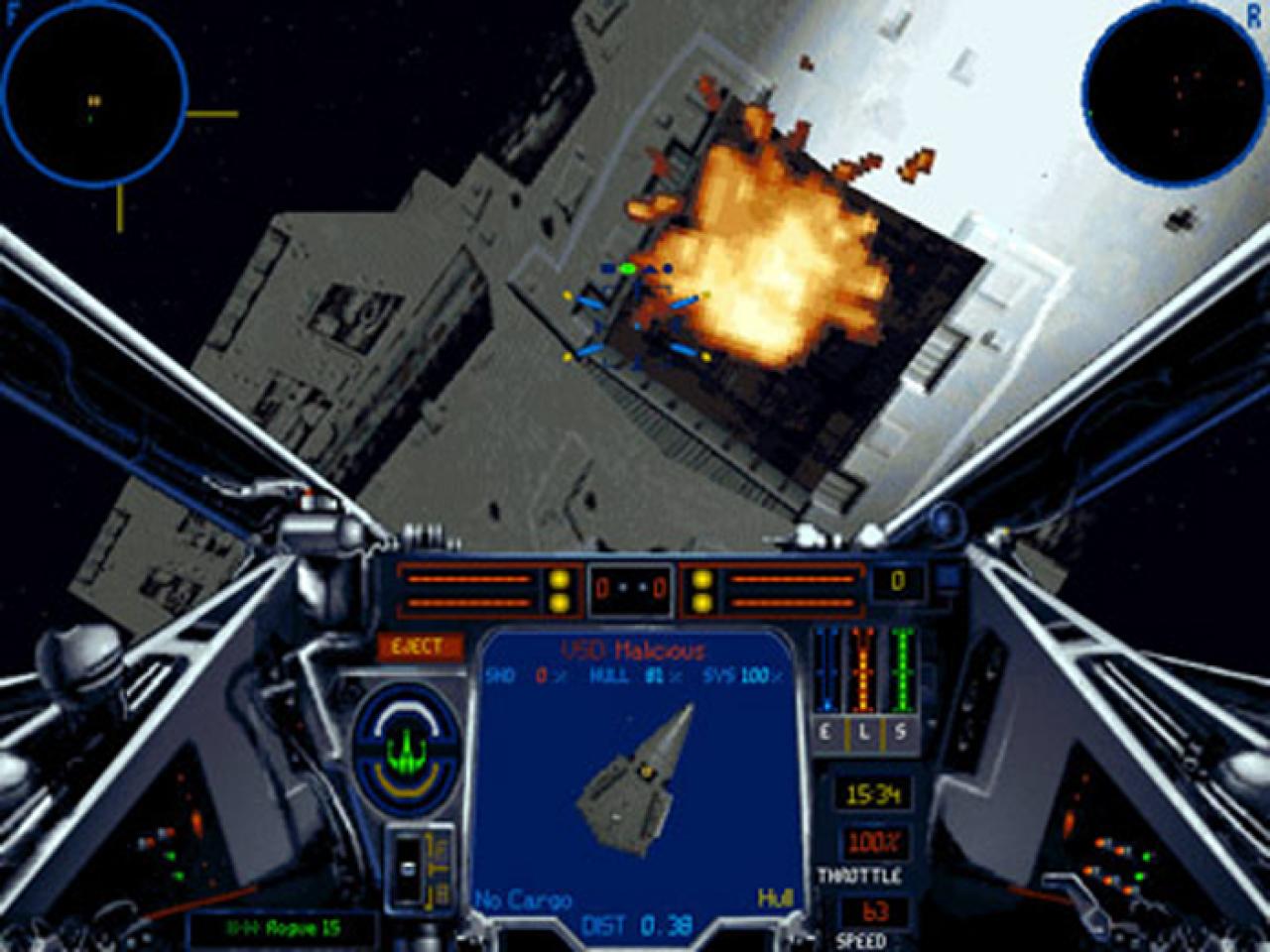 [20/10/2008] Platz 19 mit 1,4 Prozent der Stimmen: Star Wars: X-Wing vs. TIE Fighter (1997)