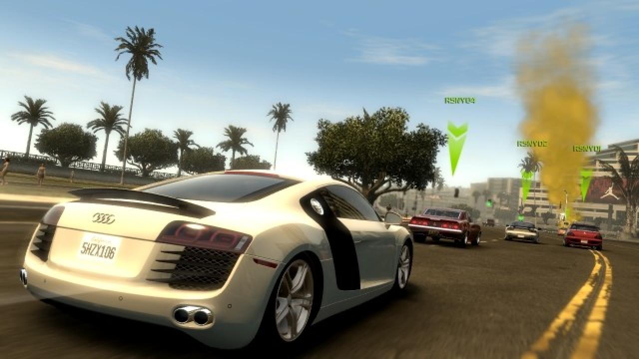 [02/10/2008] Midnight Club: Los Angeles ist already there.