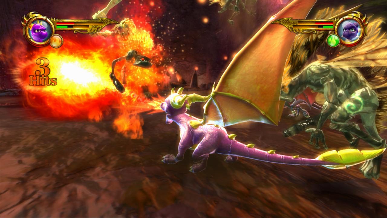 [24/11/2008] Auch der lila Drache Spyro hat bereits unzählige Fortsetzungen erfahren, und das nicht zu unrecht. In Begleitung der kleinen Libelle Sparx lässt es weder Jung noch Alt kalt, eine kleine Runde mit dem süßen Drachen ihn luftigen Höhen zu drehen.