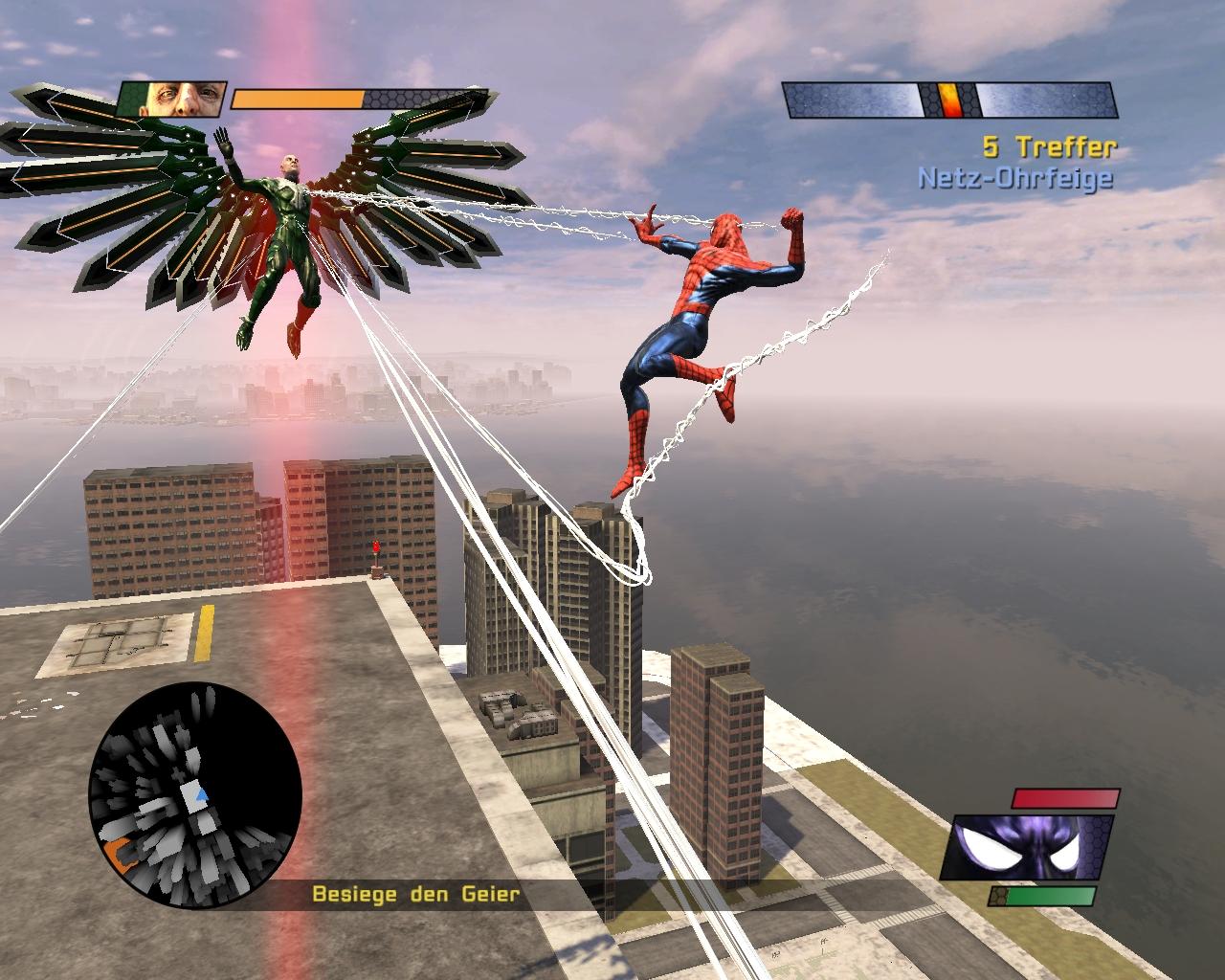 [04/11/2008] Spider-Man: Web of Shadows hatte für jedes coole Element auch ein weniger Gutes. Kämpfe an Wänden, am Boden und in der Luft sahen nie spektakulärer aus. Spontan zwischen Spideys klassischem Look und dem Symbionten zu wechseln, ist Grund genug, dem Spiel eine Chance zu geben.