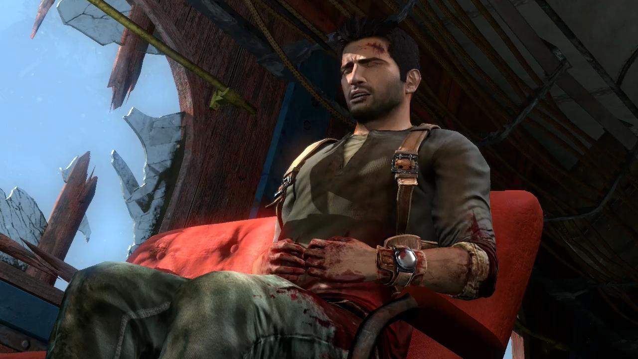[15/12/2008] Schon zu Beginn von Uncharted 2 ist Nathan Drake verletzt, zerschrammt, blutig und insgesamt ziemlich ramponiert. Er wurde permanent von Bösewichten übel zugerichtet - fand aber dennoch stets einen Weg sich zu behaupten. Von der eisigen Luft des Himalaya bis zur trockenen Wüste Saudi Arabiens - Drake hatte es nie leicht. Er wird ständig angeschossen, geschlagen und das auf kreativste Art und Weise.