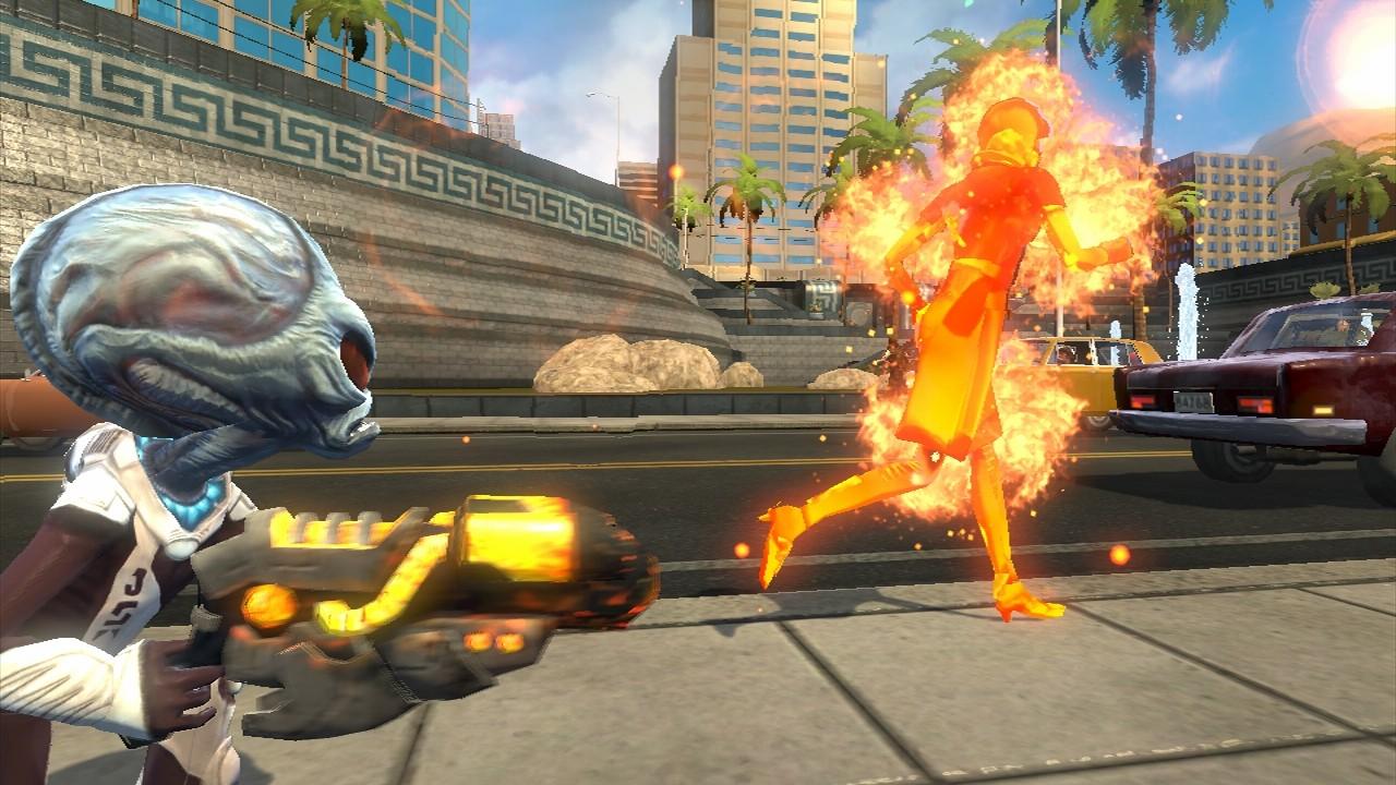 [12/01/2009] Als Krypto gehen wir in Destroy All Humans selbst auf die Jagd nach Erdlingen. Diese brauchen wir nämlich als Fortpflanzungsquelle und weil Menschen weich und matschig sind und lustige Geräusche von sich geben, wenn man auf sie schießt.