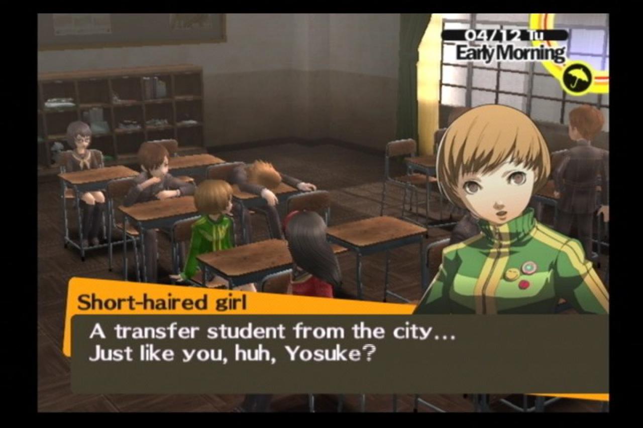 [13/02/2009] In Japan-RPG Persona 4 drücken wir nicht nur die virtuelle Schulbank, sondern kümmern uns ganz in Teenager-Manier auch um soziale Kontakte oder nehmen einen Nebenjob an. Wenn das mal nicht nach Entspannung klingt!