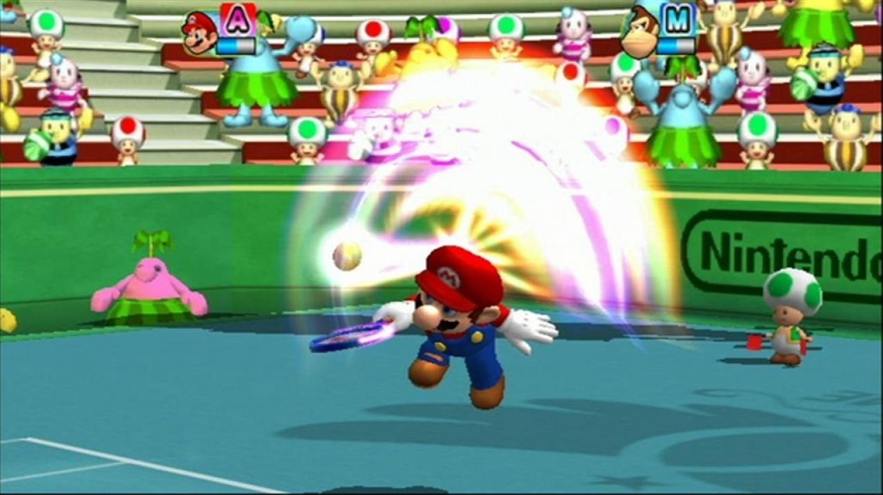 [17/03/2009] Tennis: Super Mario ist ein Alleskönner und in Mario Power Tennis bewies er, dass er weiß, wie man einen Schläger richtig schwingt.
