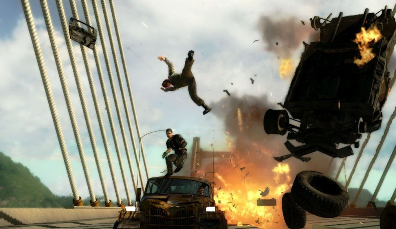 [31/03/2009] Der President aus Just Cause konfrontiert uns im letzten Kampf in seinem Privatjet: 