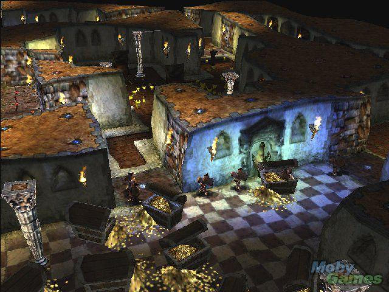 [05/05/2009] Grauenhafte Grafik, unfassbar gutes Spielprinzip: Dungeon Keeper 2! Das Bullfrog-Game hat uns mächtig in den Bann gezogen und vor allem die 3D-Ansicht, während man durch die eigenen Gänge lief, war fabelhaft. Schnell noch gezockt, bevor es zappenduster wird!