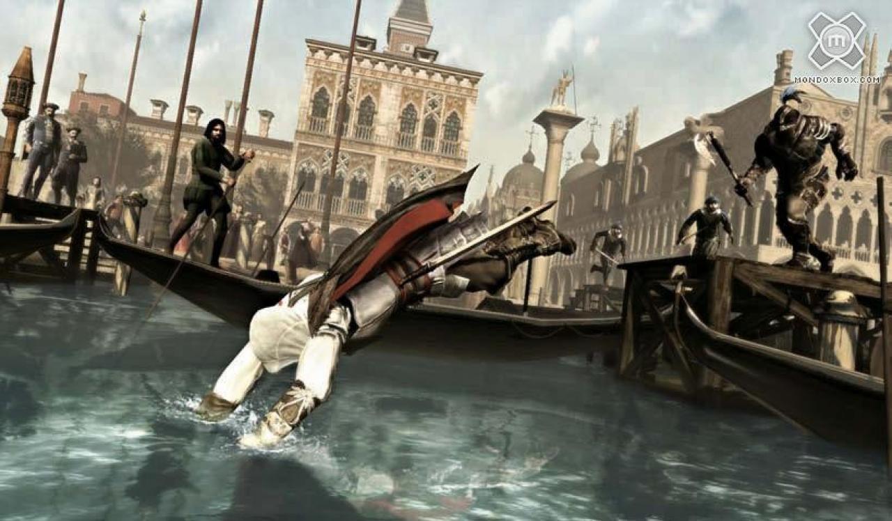 [04/05/2009] Als gebürtiger Italiener wusste Ezio Auditore da Firenze schon immer, wie man die italienische Hitze übersteht. Chillige Kanäle Venedigs, scharfe Frauen und entspannende Bäder reservieren Assassin's Creed 2 einen Platz.