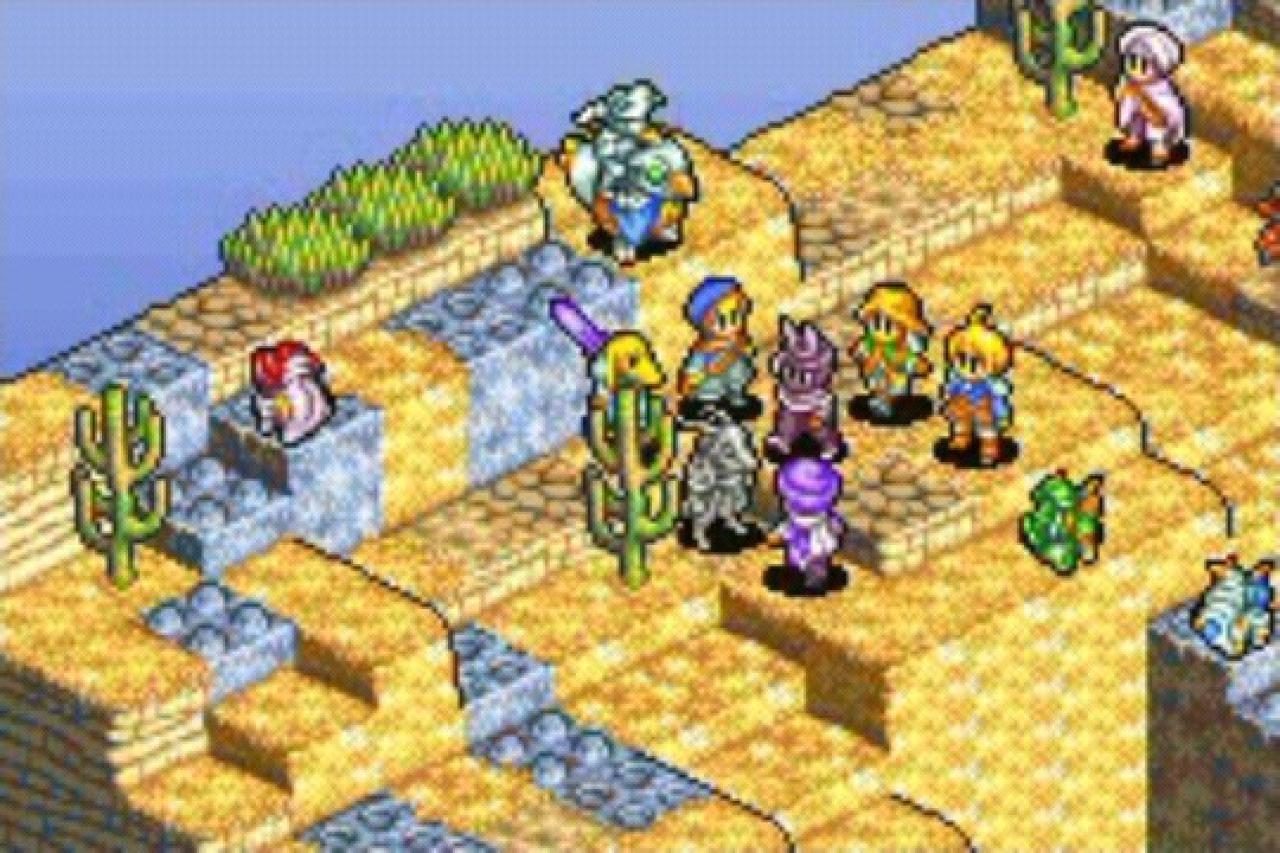 [20/05/2009] Tomaten sind eigentlich Früchte. Das ist eine Tatsache, die viele nicht wissen oder vehement bestreiten. Dass diese roten Früchte nicht immer gut für uns sind, beweist Final Fantasy: Tactics Advance. Die Monstertomaten wollen uns dort lediglich an den Kragen.