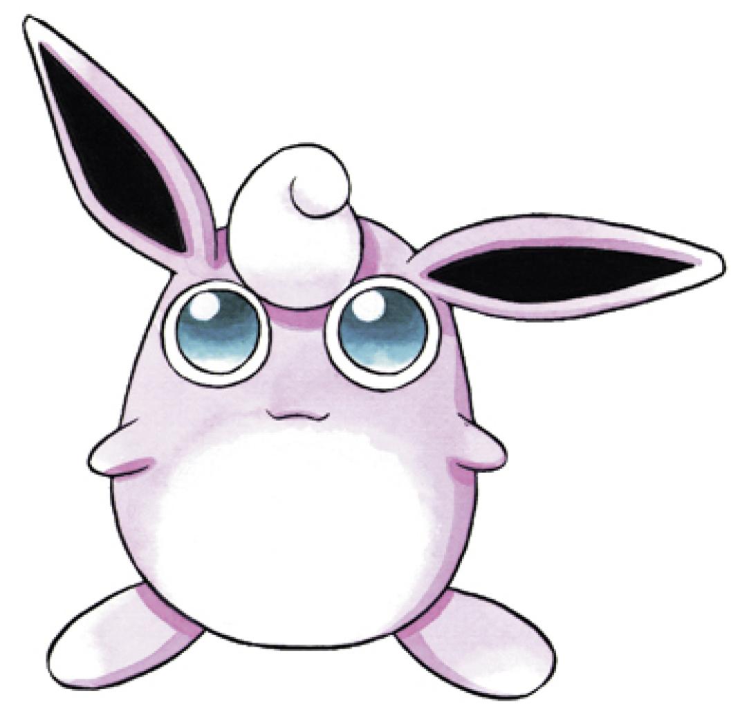 [26/06/2009] Das rosa Pokémon Knuddeluff ist weich und eiförmig. Ein echtes Weichei eben.