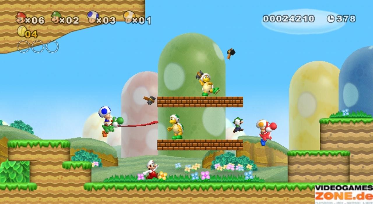 [02/06/2009] Was kann uns in Super Mario schon das Fürchten lehren? Ganz einfach: Schildkröten! Die kleinen Biester bewerfen uns mit Hammern und versuchen so, uns vor der Rettung unserer Prinzessin abzuhalten. Wenn sich das mal nicht auf das reale Leben überträgt? Stirb, Schildkröte, stirb!