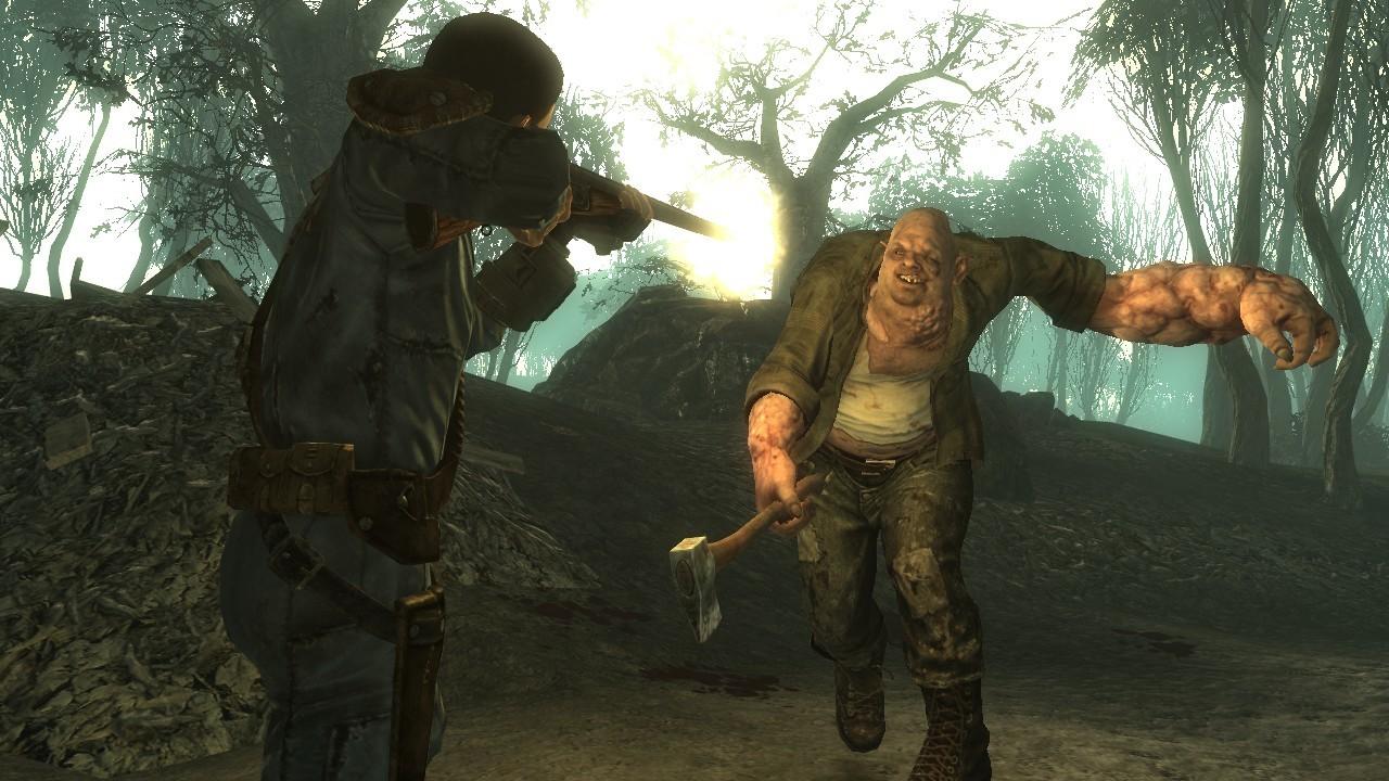 [19/06/2009] Fallout 3: Point Lookout [800 MS-Points / 9,99 €] Zeit für einen Tapetenwechsel: In dem Addon stampft ihr zur Abwechslung mal durch eine modrige Sumpflandschaft und helft den dort ansässigen Bewohnern bei ihren Problemen. 