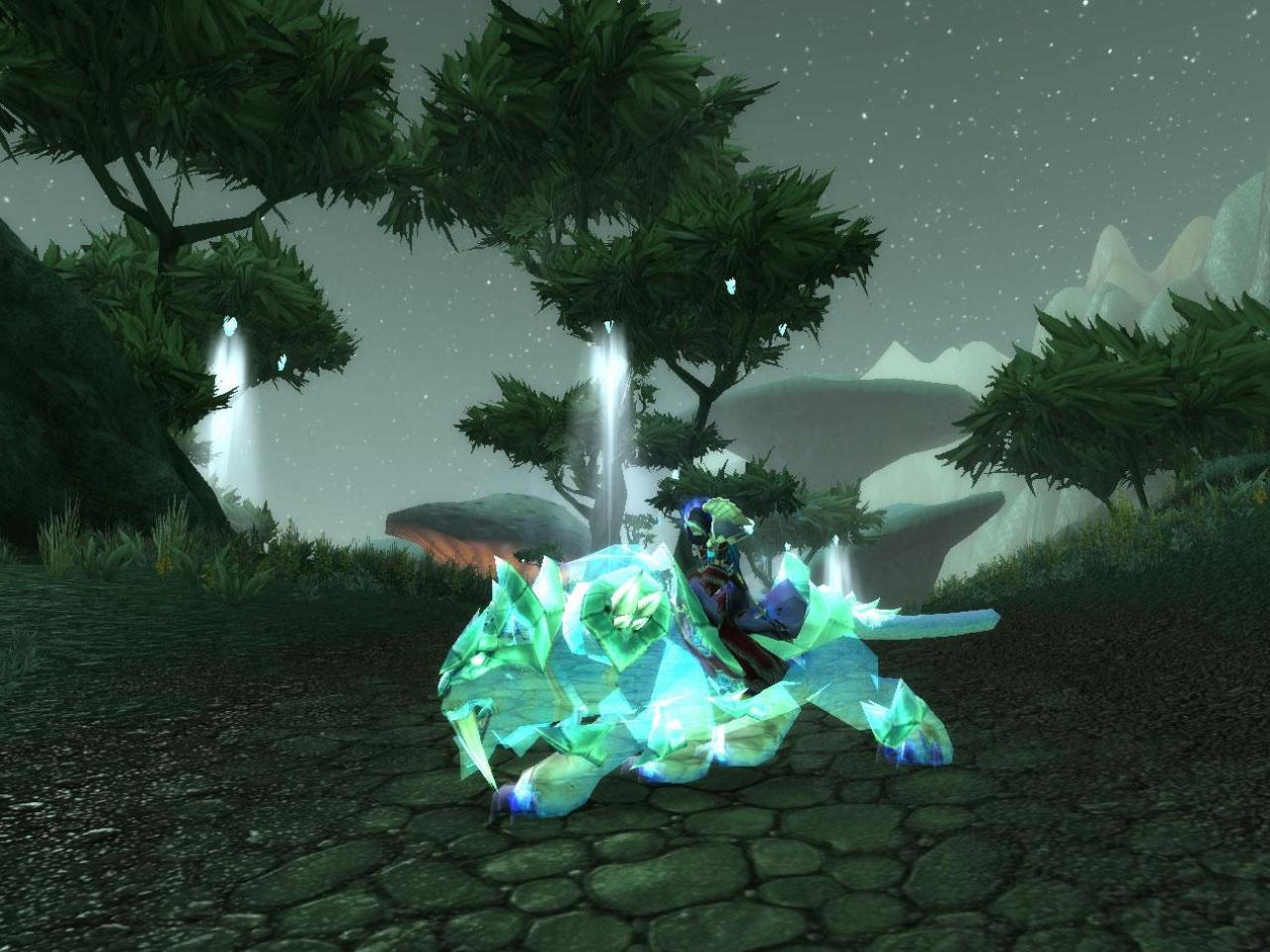 [20/07/2009] Jeder, der die Welt von Azeroth auf dem Rücken eines Spektraltigers ein Stückchen besser gestalten darf, wird heiß beneidet. Die hübschen Kätzchen der Baumschmuser sind generell gern gesehen, der Spektraltiger allerdings ist ein ganz besonderes Exemplar. Er kann nur durch das World of Warcraft Trading Card Game ergattert werden.