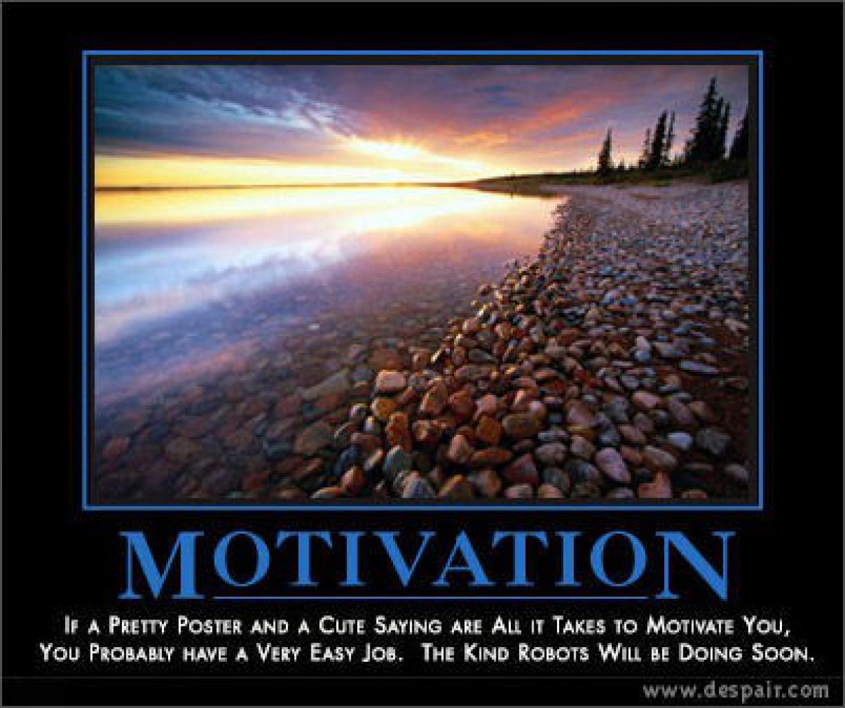 [28/07/2009] Demotivational-Poster: Superlustige Parodie auf die Motivational-Poster aus den Neunzigern - Achtung: Lachgarantie! (295)