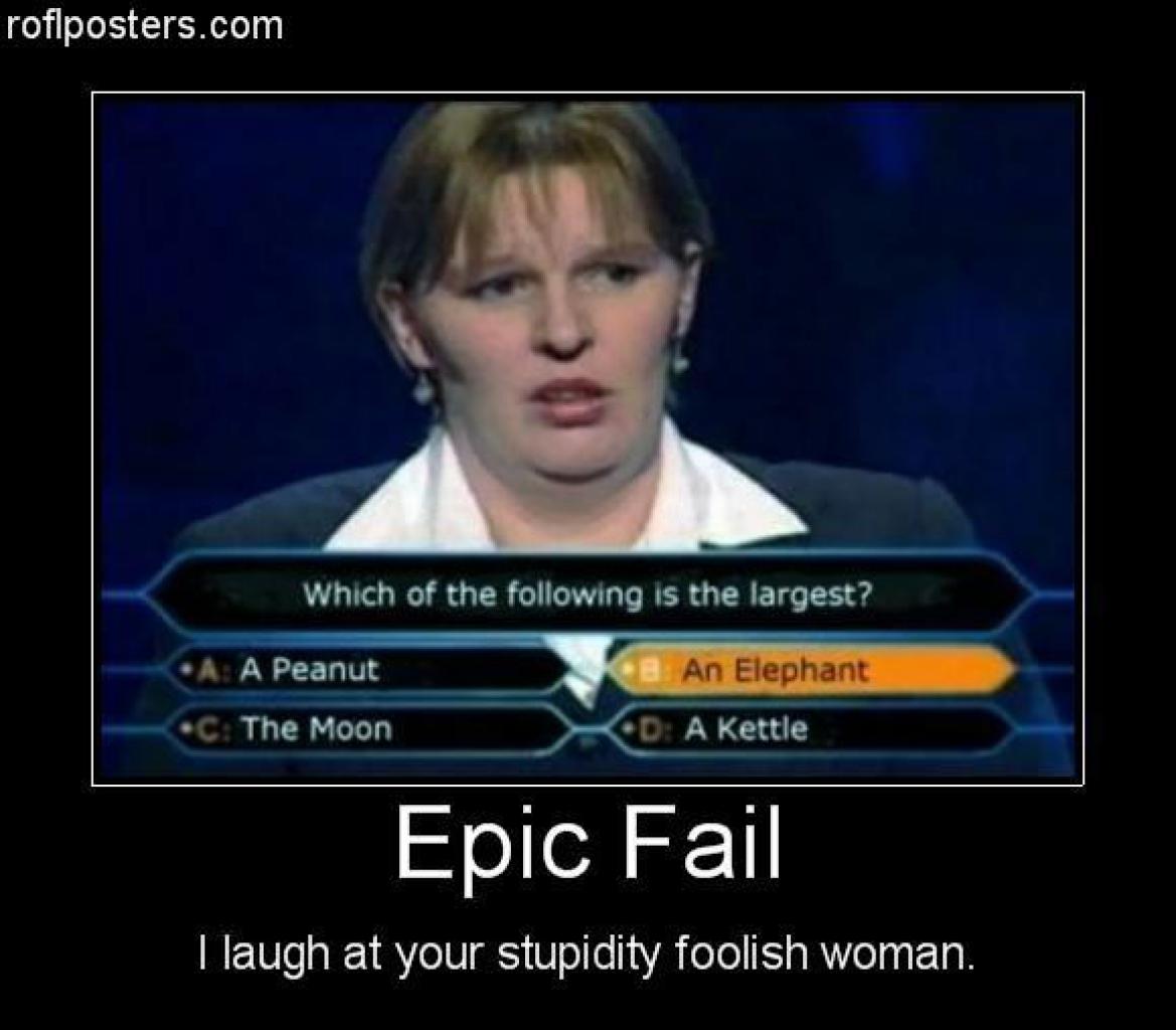 [28/07/2009] Demotivational-Poster: Superlustige Parodie auf die Motivational-Poster aus den Neunzigern - Achtung: Lachgarantie! (249)
