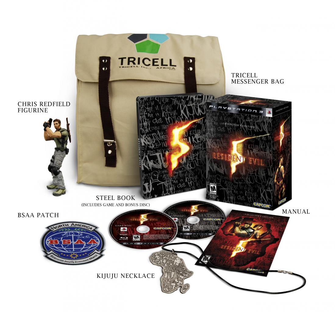 [15/07/2009] Sammler-Edition von Resident Evil 5.