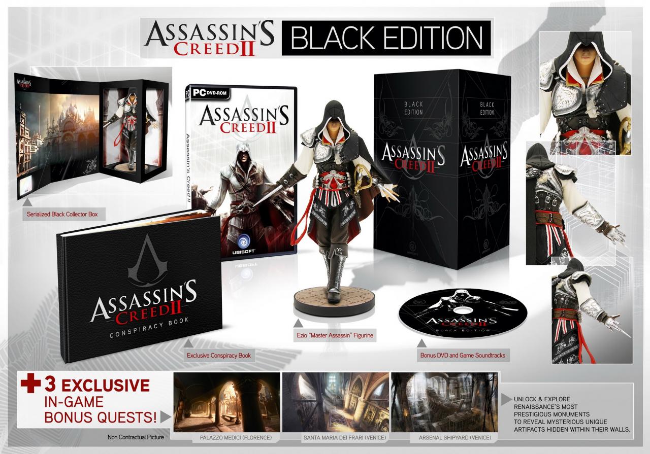 [18/08/2009] Platz 10: Die sogenannte Black Edition von Assassin's Creed 2 enthielt einige nettes Extras wie zum Beispiel die Ezio-Spielfigur. Wenigstens bei 14 Games Aktuell-Usern (3,3%) ziert diese nun das Zimmer.