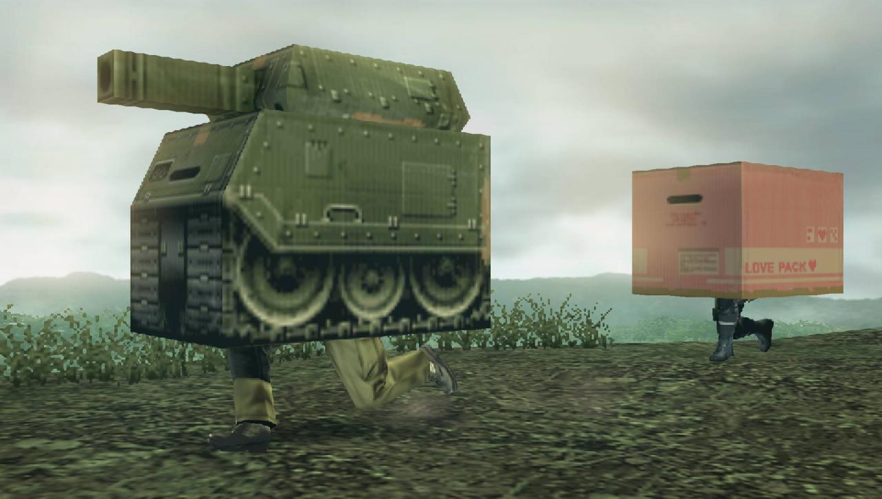 [19/08/2009] Im Oktober 2015 wurde ein Mann aus Südkorea verhaftet, der wie Protagonist Snake aus Metal Gear Solid Pappschachteln nutzte, um sich zu tarnen. Der Verbrecher beraubte innerhalb von zwei Jahren mehr als 180 Tankstellen und Geschäfte. Weitere Einzelheiten dazu findet ihr in unserem Artikel: 05466/News/Raubueberfaelle-wie-in-Metal-Gear-Solid-Abenteuern-1174401/