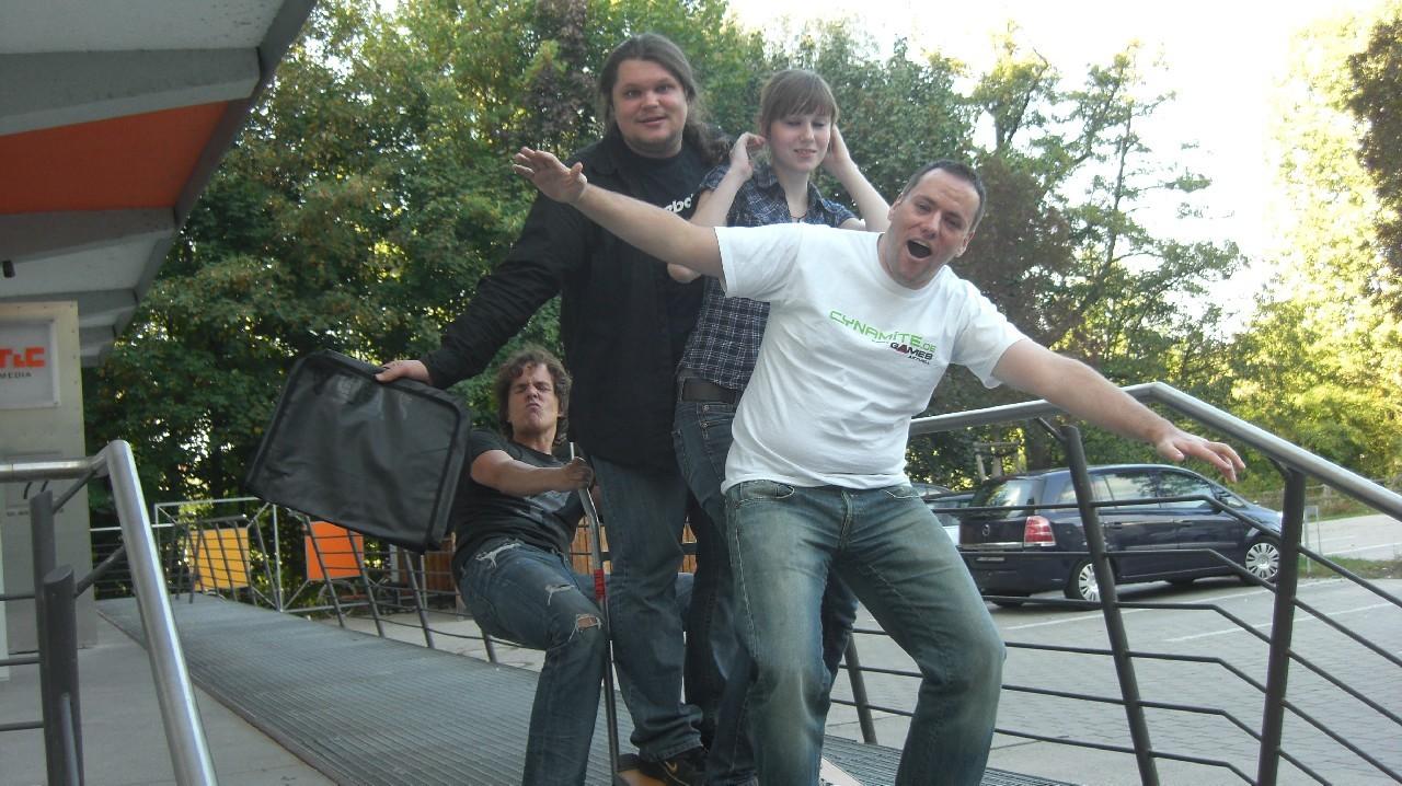 [25/09/2009] Von links nach rechts: Fabian, Simon, Katha, Thomas