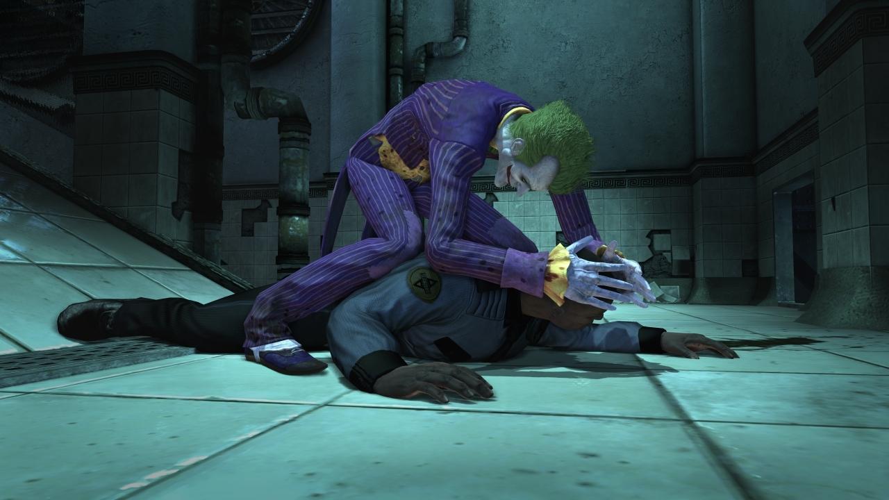 [07/10/2009] Zu Schade, dass der Joker in Arkham City nicht mehr spielbar war, dafür konnten wir in Arkham Asylum noch erleben, was passiert, wenn der Clownprinz des Verbrechen die Wachen in Arkham aufmischt. Am Ende durften wir Comissioner Gordon persönlich mit den Nahkampffähigkeiten des Jokers bekannt machen.
