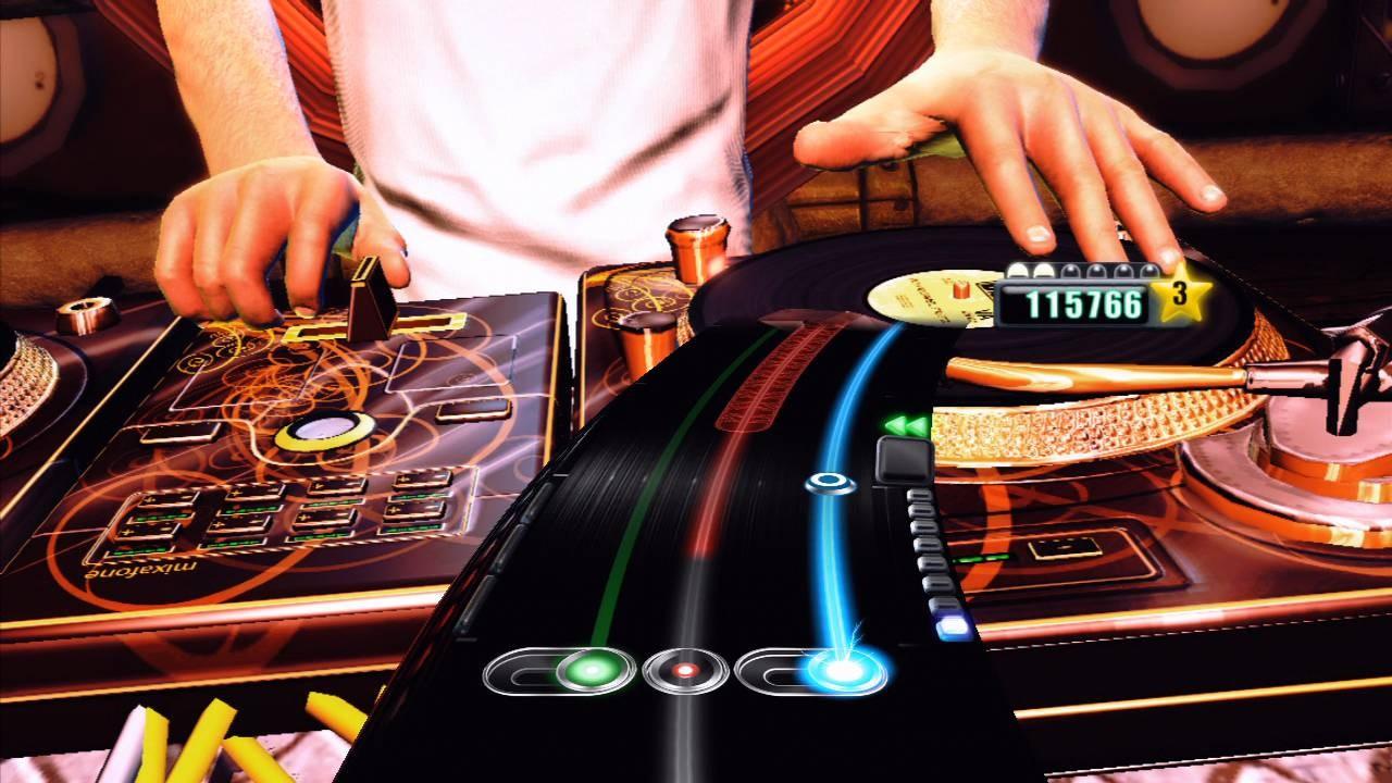 [26/10/2009] DJ Hero: Hey, wer braucht schon so einen arroganten Turntable-Dreher für viel Knete? Mit DJ Hero nehmt ihr die Sache selbst in die Hand! Hier werden Titel selbst zusammengemixt und mit Freestyle-Scratches aufgewertet. 